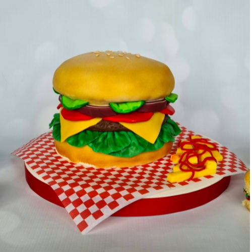 Trata hamburguesa