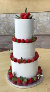 Tarta personalizada fresas