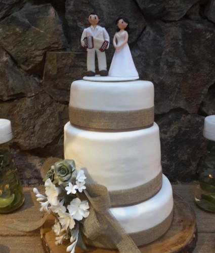 Tarta boda 3 pisos